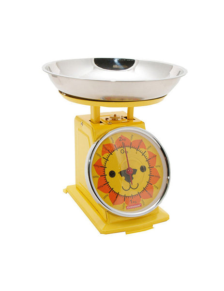 white kitchen scales