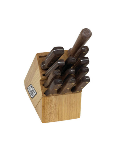 wood knife collection