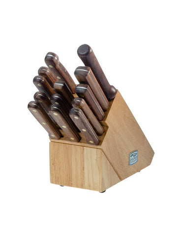 wood knife collection